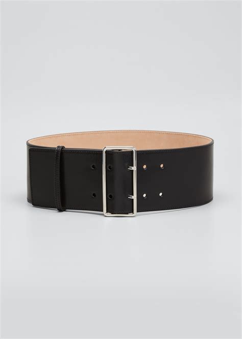 alexander mcqueen military belt.